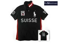 polo tee shirt 2013 short sleeve drapeau national suisse